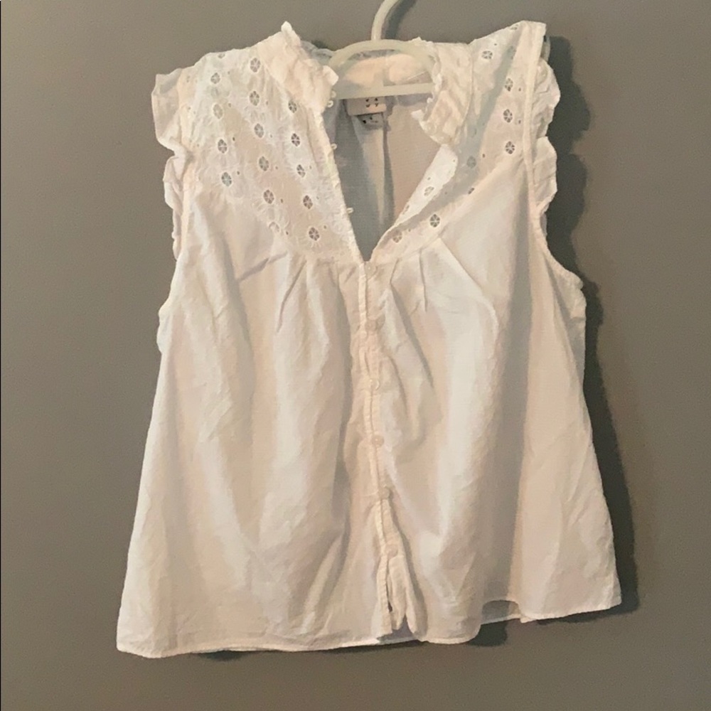 Cute white blouse